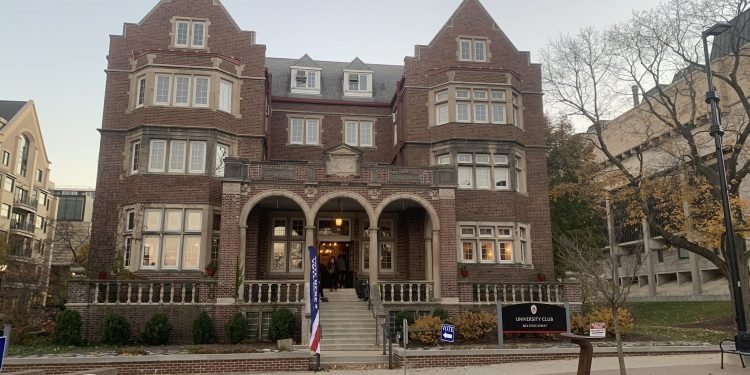 A polling place in Madison, Wisconsin