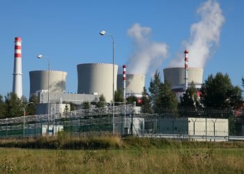 Nuclear power plant Temelin in Czech Republic Europe
