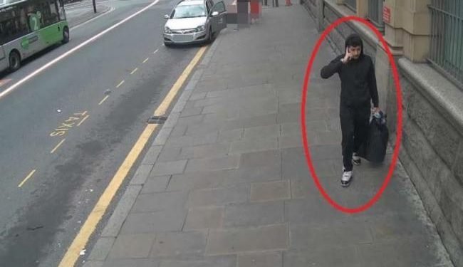 pictures of the attacker were shown in the trial of his brother Hashem Abedi