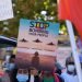 Protesters demonstrating at Black Lives Matter Plaza against the escalating military conflict in Ethiopia’s Tigray Province.