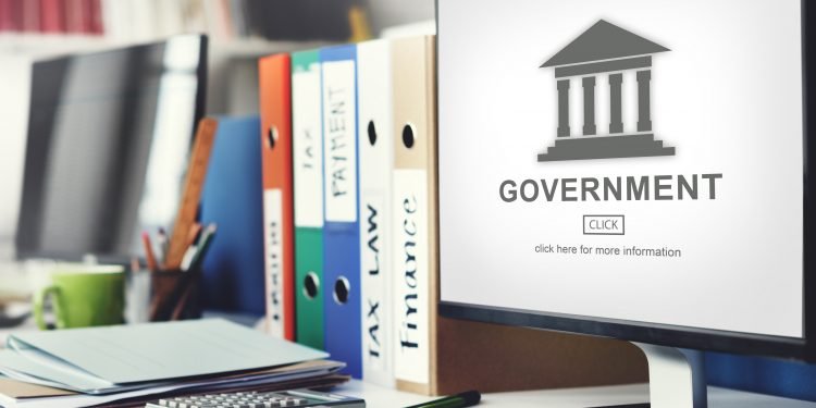 Authority Government Pillar Graphic Concept