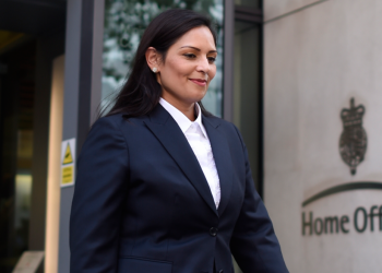 UK home secretary Priti Patel