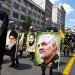 Quds Day rally, Parade of military forces, along with photographs of Qasem Soleimani, Iran Tehran, May 31, 2019