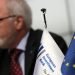 Brussels, Belgium. 30th January 2020. President of the European Investment Bank (EIB), Werner Hoyer, speaks during the annual press conference of the EIB.