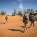 Ansongo, Mali - December 2015 : Daily life of french soldiers of barkhane military operation in Mali (Africa) launch in 2013 against terrorism in the area.