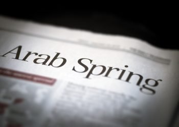 Arab Spring written newspaper