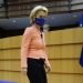 European,Commission,President,Ursula,Von,Der,Leyen,Wears,A,Face