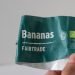 December 2019. Holding a Organic Bananas Fairtrade Green Label.