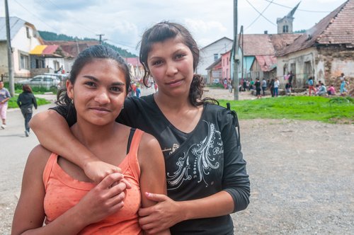 5/16/2018. Lomnicka, Slovakia. Roma or Gypsy community in the heart of Slovakia, living in horrible conditions. They suffer for poverty, stigma and luck of equal opportunities.