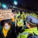 London, Uk - Mar 13 2021, Thousands of people attended the vigil for Sarah Everard in Clapham Common.