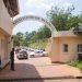 KIGALI, RWANDA - JANUARY 04, 2014: Two unidentified guards in front of the Kigali Genocide Memorial Center, Rwanda