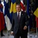 Brussels, Belgium. 17th Oct 2018 . Prime Minister of Sweden, Stefan Lofven arrives for a meeting with European Union leaders.