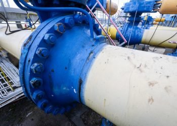 Flange,Bolted,Connection,Of,The,Main,Gas,Pipeline,At,The