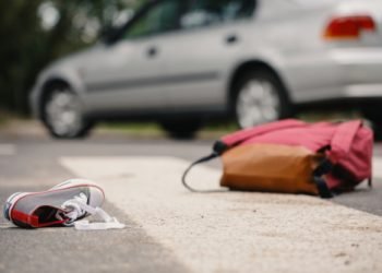 Schaerbeek-two-pedestrians-overturned-on-Boulevard-Léopold-III