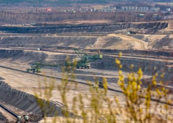 Mining,Machines,Operating,In,The,Turow,Lignite,Opencast,Mine,In