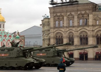 Moscow,,Russia-may,9,,2021:russian,152-mm,Divisional,Self-propelled,Howitzer,"msta-s",At