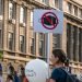 Bucharest/romania,-,09.19.2020:,Woman,Holding,A,Sign,Board,With,The