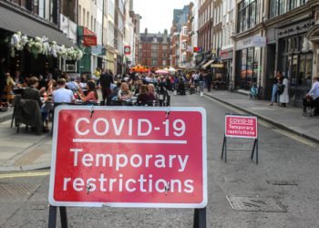 London,/,Uk,-,13,September,2020:,'covid-19,Temporary,Restrictions'