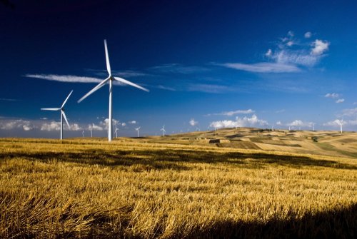 Renewable,Energy,And,Environmental,Impact.,Countryside,With,Wind,Generators