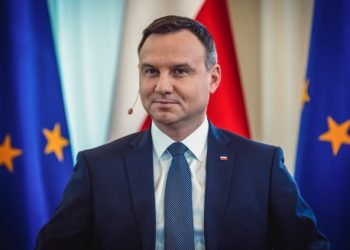 Warsaw,,Poland,-,February,23,,2016:,Portrait,Of,Polish,President