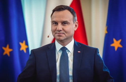 Warsaw,,Poland,-,February,23,,2016:,Portrait,Of,Polish,President