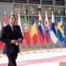 French,President,Emmanuel,Macron,Arrives,At,The,First,Face-to-face,Eu