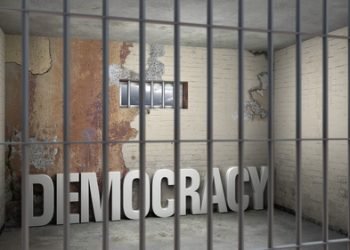 Democracy,In,Prison,-,Symbolic,3d,Rendering,Concerning,Totalitarian,Systems