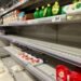 Moscow,,Russia,-,March,8,,2022:,Empty,Shelves,In,Store.