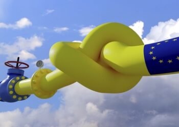 Gas,Pipe,Knot,,Gas,Crisis,In,Europe.,High,Quality,3d