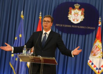 Belgrade,,Serbia.,September,12th,2017:,Serbian,President,Aleksandar,Vucic,With