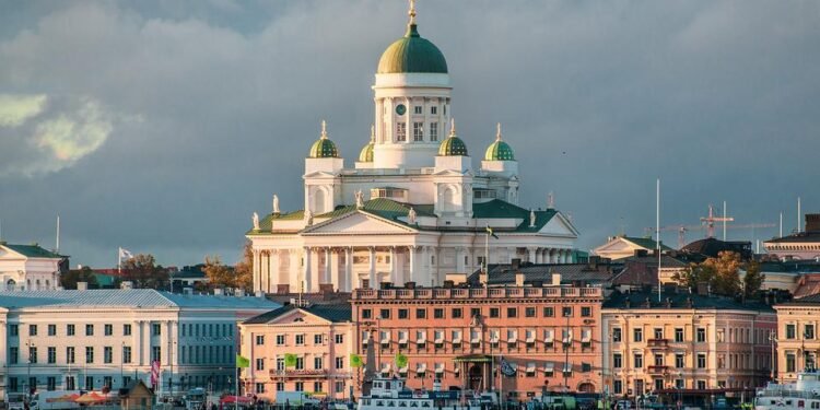 a random view Helsinki Cathedral