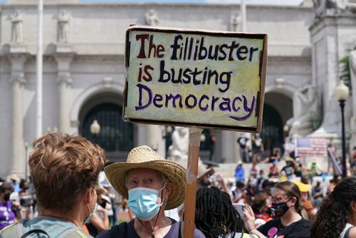 Washington,,Dc,Â,August,02,,2021:,A,Protester,Holds,A