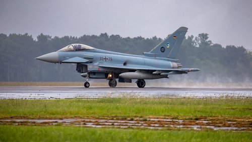 Mont,De,Marsan,Landes,France,05,17,2019,Eurofighter,Typhoon