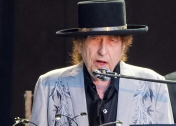 LONDON, ENGLAND - JULY 12: Bob Dylan performs as part of a double bill with Neil Young at Hyde Park on July 12, 2019 in London, England. (Photo by Dave J Hogan/Getty Images for ABA)