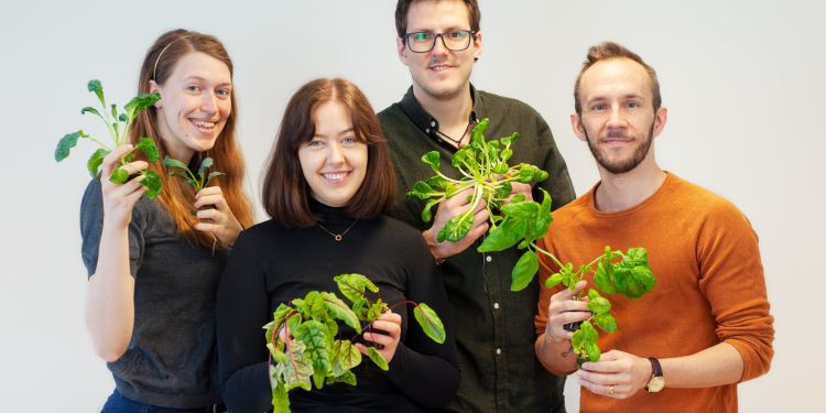 Four founders of Containing Greens