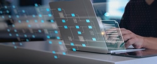 It,Consultant,Being,Setup,Virtual,Document,Management,System,(dms),With