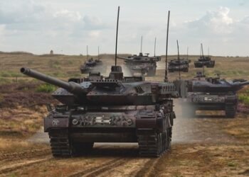 Szczecin,poland-january,2022:german,Main,Battle,Tank,Leopard,2a7.3d,Illustration.