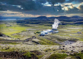 Nesjavellir,Geothermal,Power,Station,In,South,Iceland