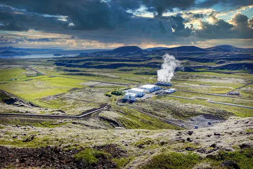 Nesjavellir,Geothermal,Power,Station,In,South,Iceland