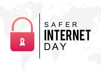 Safer,Internet,Day.,Cyber,Security,Concept,Vector,Template,For,Banner,