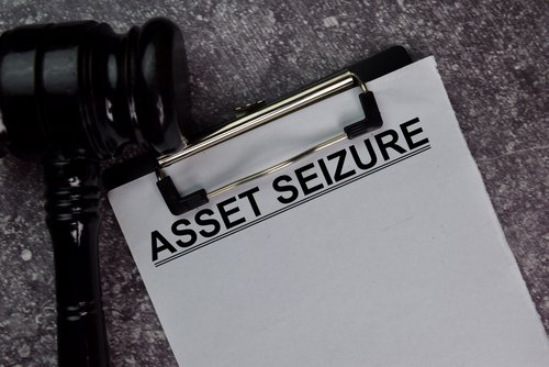 Asset,Seizure,Text,Write,On,A,Paperwork,Isolated,On,Office