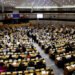 Brussels, Belgium. 20th Nov. 2018. Plenary room of the European Parliament during the 70th anniversary of the Universal declaration of human right's conference.