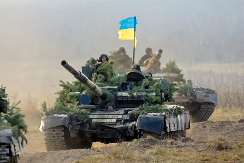 Zhytomir/ukraine,-,November,21,2018,:,Tanks,T-80,Of,The