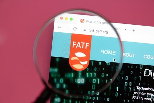 Ostersund, Sweden - Oct 20, 2022: FATF website. The Financial Action Task Force or (FATF) is the global money laundering and terrorist financing watchdog.