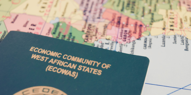 ECOWAS passport. WEst African Travel and Tourism