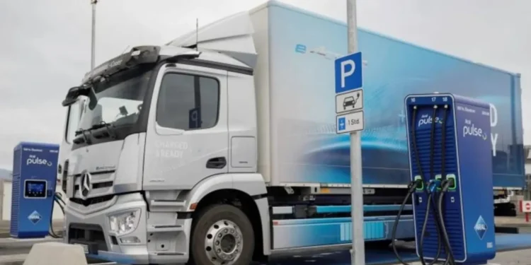 Belgium's E-Truck Charging Network Expansion