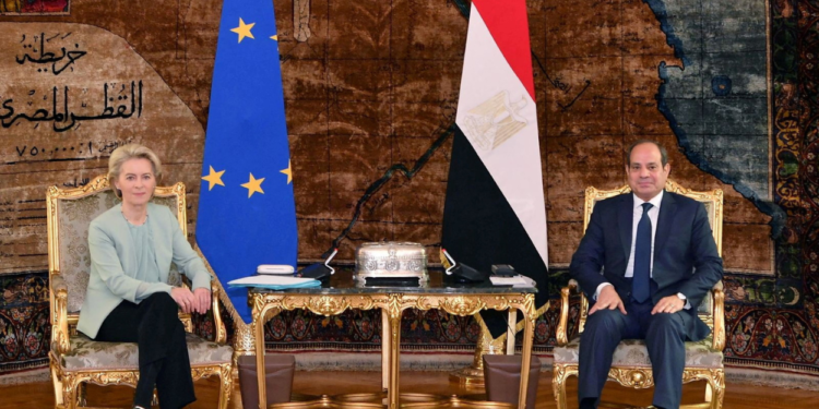 EU Commission President Leads Delegation to Egypt, Reveals €7.4 Billion Assistance Plan